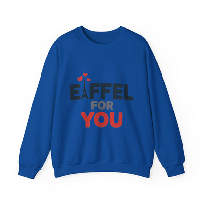 Womens Heavy Blend™ Crewneck Sweatshirt, Eiffel For You Romantic Paris Womens Sweatshirt