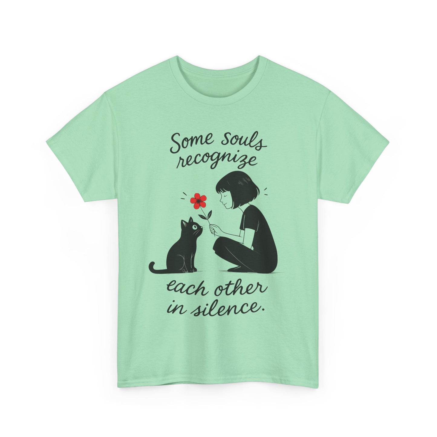 Cat Lover's Heavy Cotton Tee, Cute Cat Shirt, Pet Owner Gift, Animal Lover Apparel, Birthday Gift for Her, Women's Cotton T-Shirt, Cat Lover