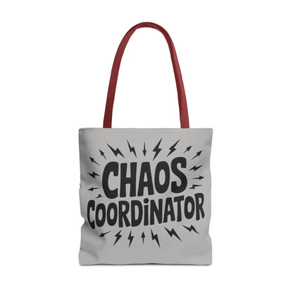 Chaos Coordinator Tote Bag, Fun Carryall for Busy Moms, Students, or Event Planners, Perfect Gift, Beach Weekender Bag,  Large Tote Bag