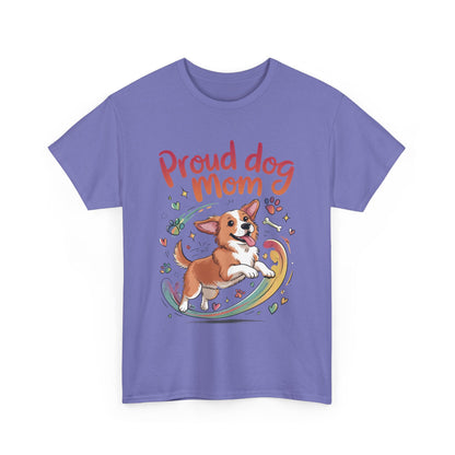 Proud Dog Mom Tee, Cute Pet Lover Shirt, Animal Lover Gift, Dog Mom T-Shirt, Funny Dog Apparel, Gift for Pet Owners, T-Shirt for Pet Moms