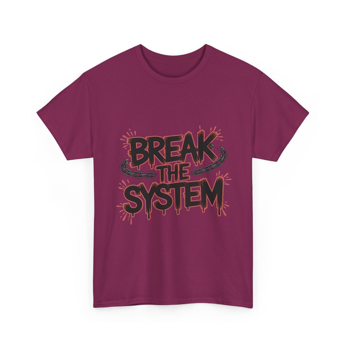 Women's Graphic Tee, Break the System Shirt, Feminist Protest T-Shirt, Streetwear Gift for Her