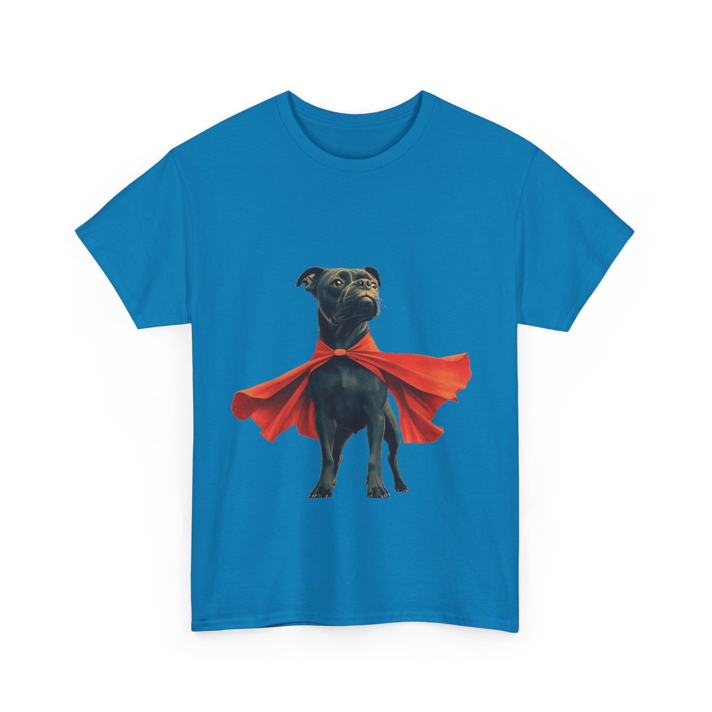 Superhero Dog Tee - Playful Pet Shirt, Gift for Dog Lovers, Fun Casual Wear, Perfect for Birthdays