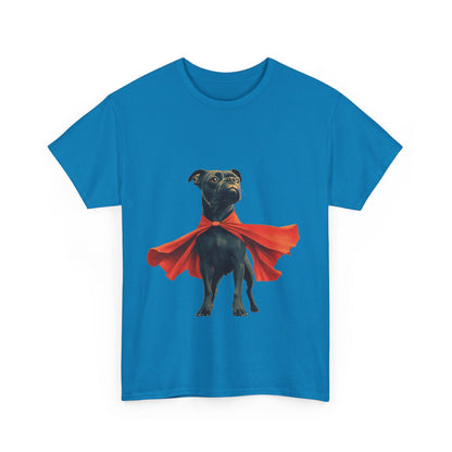 Superhero Dog Tee - Playful Pet Shirt, Gift for Dog Lovers, Fun Casual Wear, Perfect for Birthdays