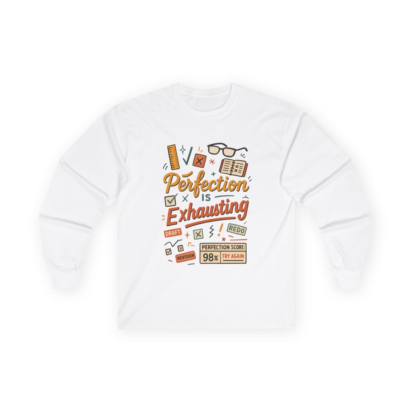 Unisex Long Sleeve Tee, Perfect for Busy Professionals, Gift for Students, Cozy Layering Piece, Humor Shirt for Work, Perfect for Work [...]