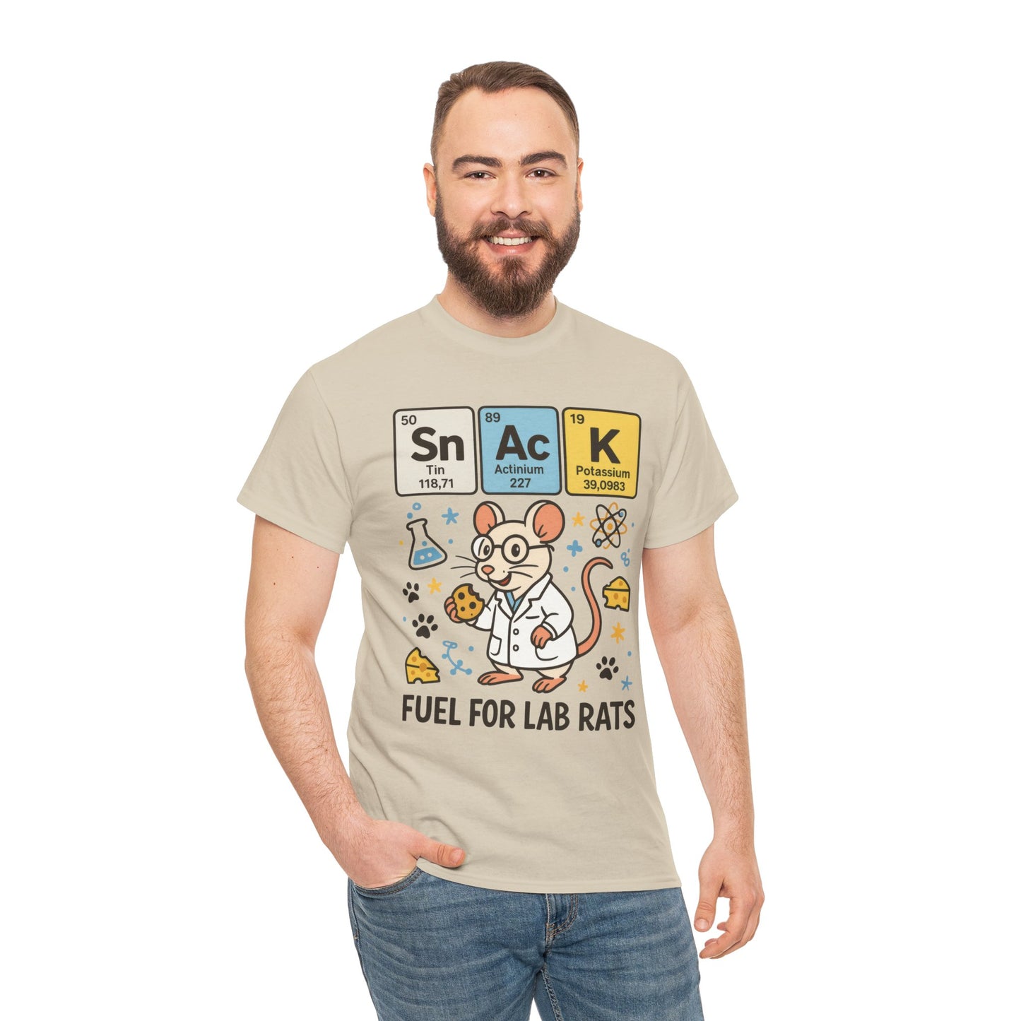 Funny Mens Science T-Shirt, Periodic Table Tee, Chemistry Humor Gift for Him, Gift for Lab Workers, Gifts for STEM Lovers, Quirky Science
