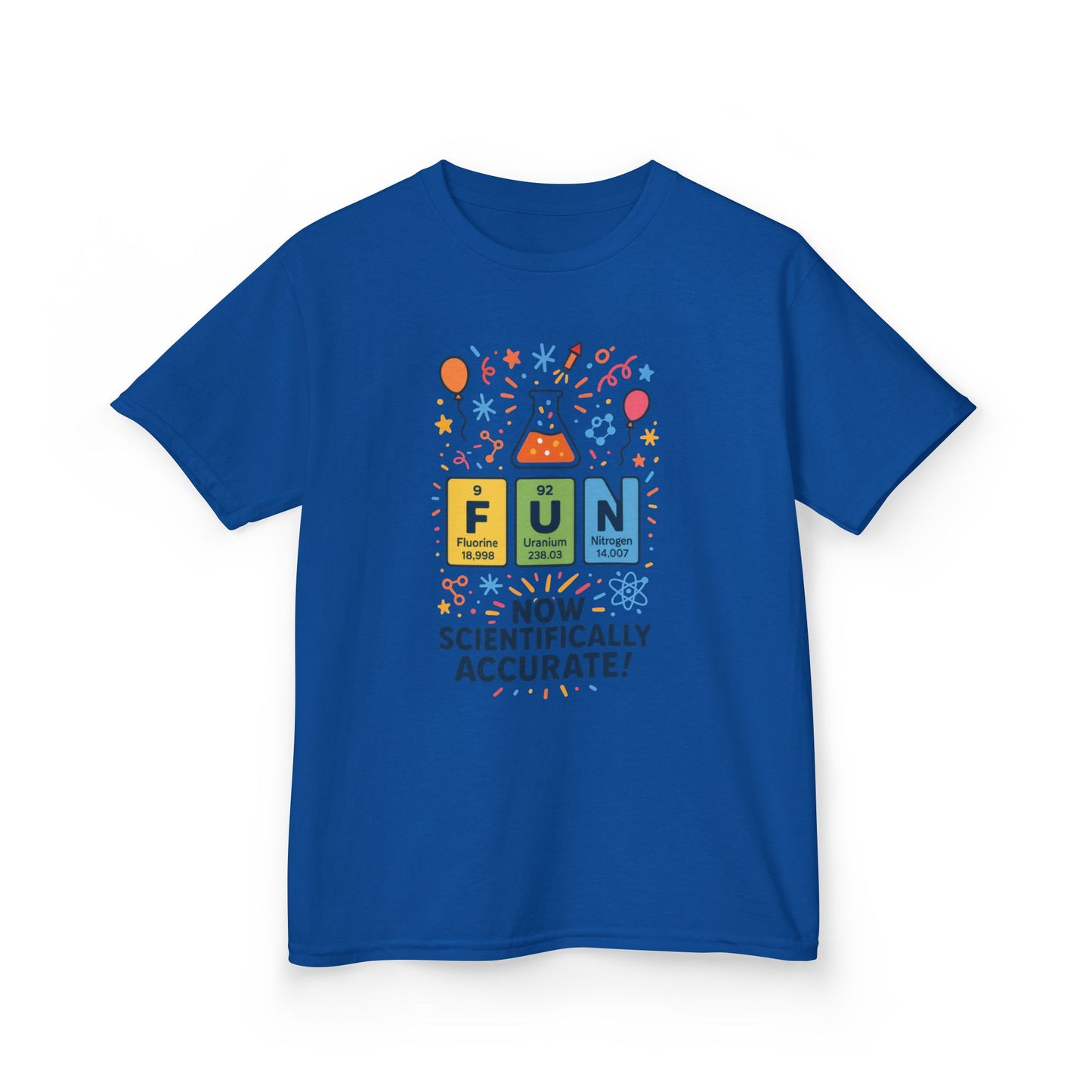 Fun Science Unisex Heavy Cotton Tee, Perfect for STEM Lovers, Gift for Science Teachers, Educational Shirt, Periodic Table Tee,Nerdy Shirt