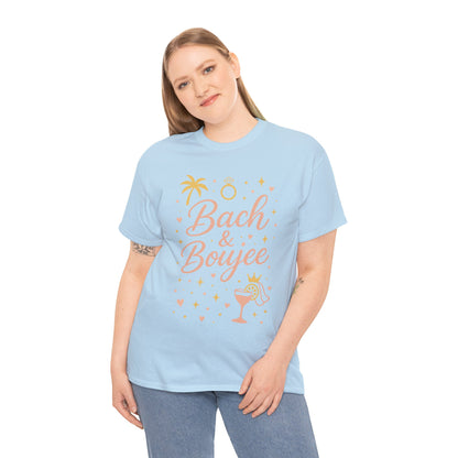 Bach & Boujee Bridal Party  Shirt, Bachelorette Party Tee, Bridesmaid Wedding Tee, Hen Party Top, Bridal Shower,  Bridesmaids Gift