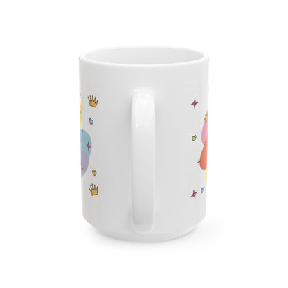 Drama Queen Coffee Mug, Funny Colorful Quote Cup, Not Dramatic Just Emotionally Advanced, Gift for Sassy Women or Friends