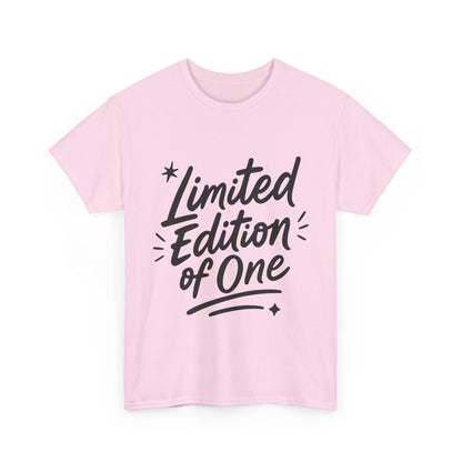 Limited Edition Women's Heavy Cotton Tee, Casual Style, Birthday, Self-Confidence, Self-love, Positive Message Women's T-Shirt