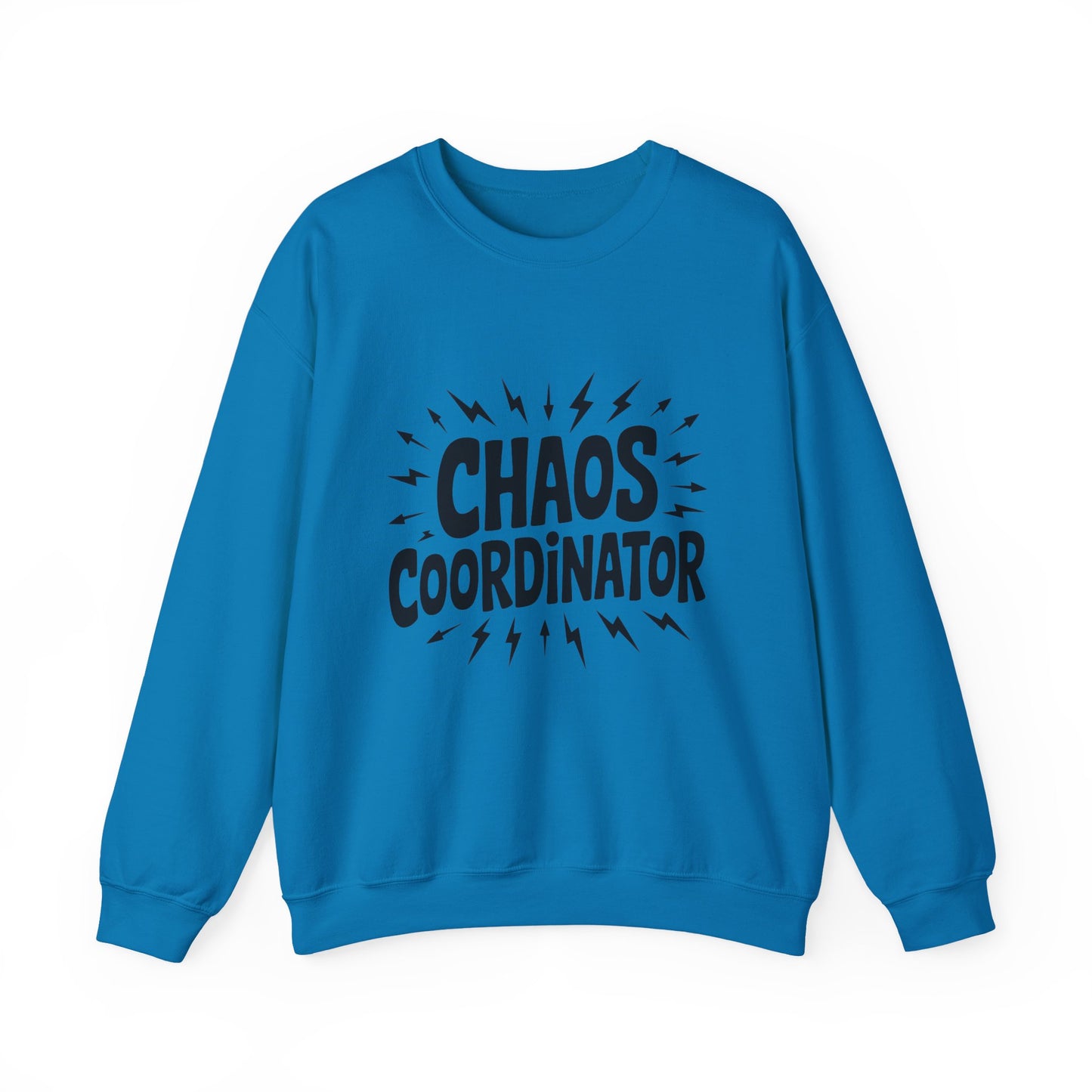Chaos Coordinator Crewneck Men's Sweatshirt, Funny Gift for Men, Casual Wear, Unique Sweatshirt, Perfect for Everyday Style, Cozy Apparel