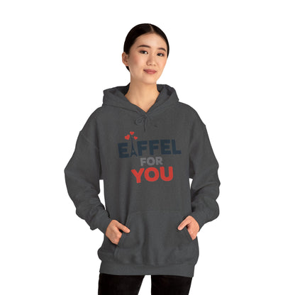 Womens Heavy Blend™ Hooded Sweatshirt, Eiffel For You Romantic Paris Womens Hoodie