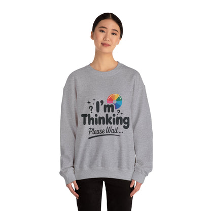Playful Thinking Womens Sweatshirt, Thoughtful Gift, Geeky Gift for Introverts, Programmers, Designers, , Comfy Crewneck for Creative Minds