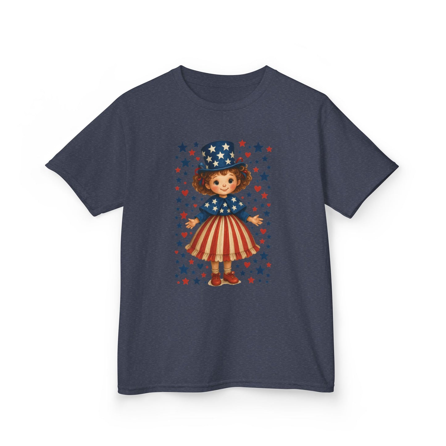 Patriotic Kids Tee, Independence Day, 4th of July, Memorial Day, Kids Party, Casual Wear
