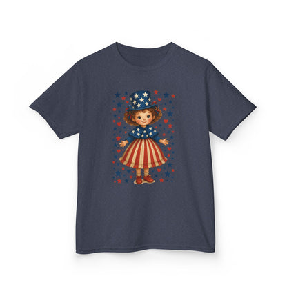 Patriotic Kids Tee, Independence Day, 4th of July, Memorial Day, Kids Party, Casual Wear