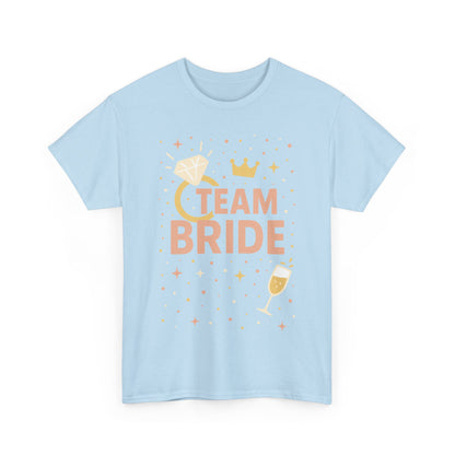 Team Bride T-Shirt, Bachelorette Party Tee, Bridesmaid Wedding Tee, Hen Party Matching Shirts, Bridal Shower,  Bridesmaids Gift