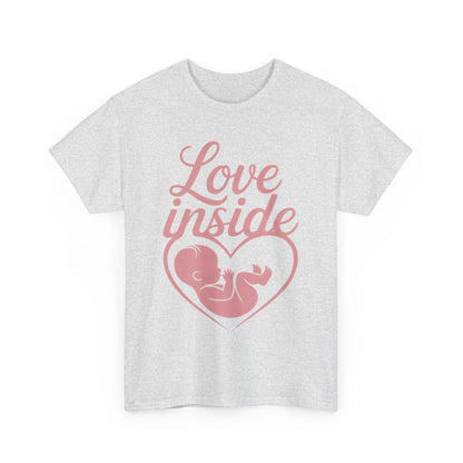 Maternity T-Shirt, Pregnancy Announcement Shirt, Baby Inside Mom To Be Gift, Expecting Mother Tee, Pregnancy Reveal Top, Baby Shower Top