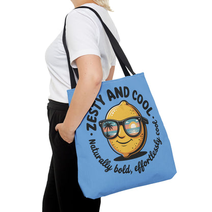 Zesty Lemon Tote Bag - Fun & Bold Carry-All for Everyday Use, Summer, Beach Days, Gifts, Eco-Friendly Shopping, Large Tote Bag