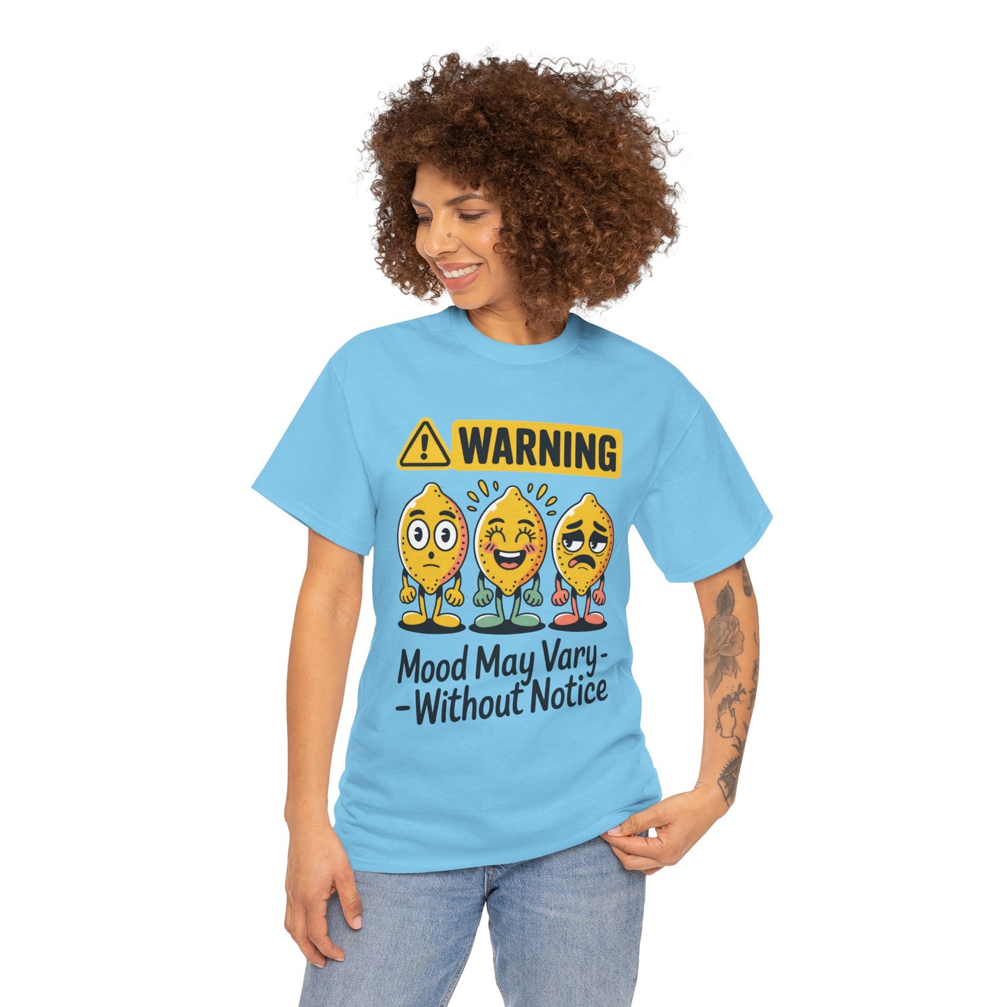 Mood Swing Women's T-shirt, Humorous Mood Warning Tee, Funny Cotton T-Shirt, Unisex Graphic Tee, Casual Wear, Gift for Friends