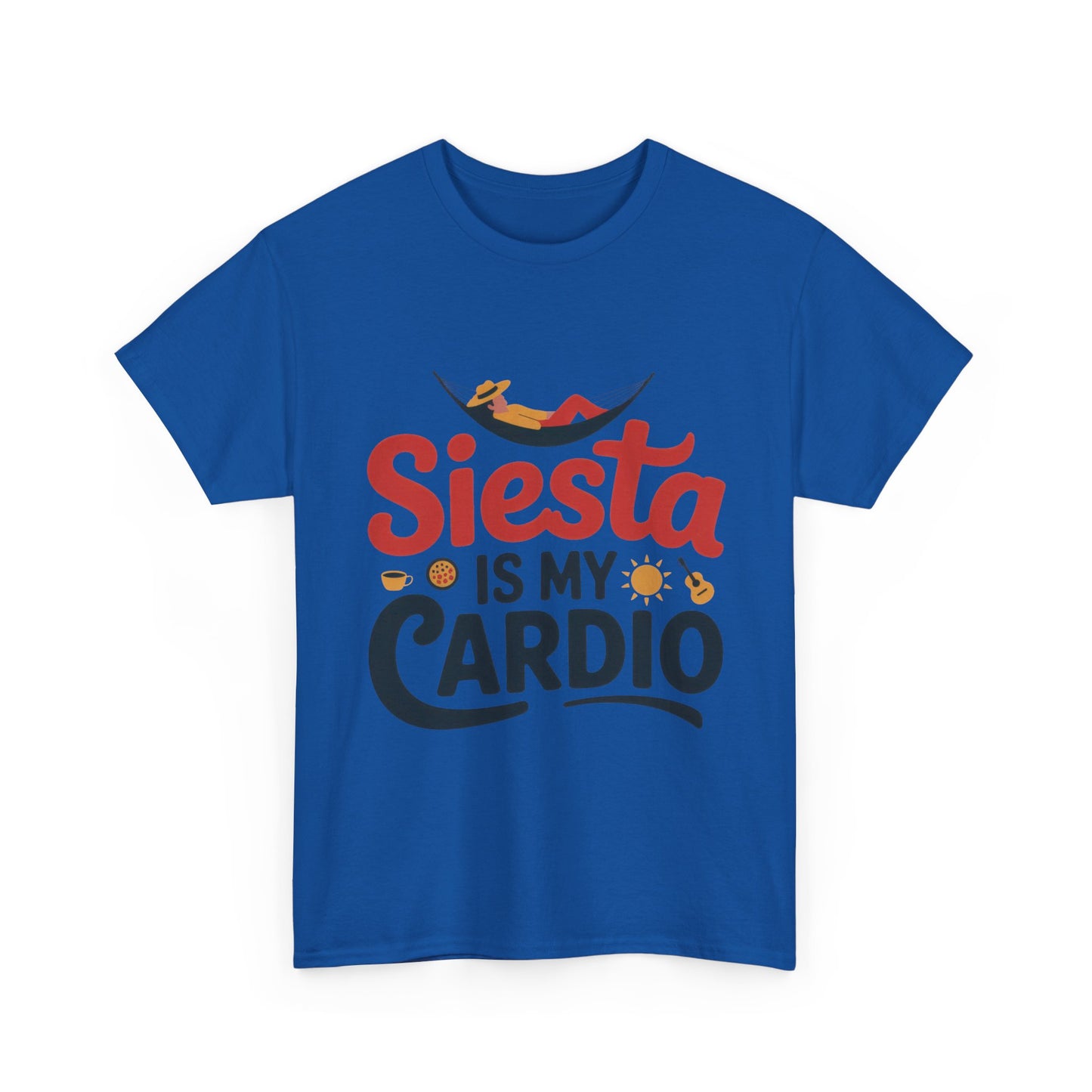 Siesta Is My Cardio Funny Mens T-Shirt Spain Humor Tee, Siesta Shirt, Siesta Culture Gift