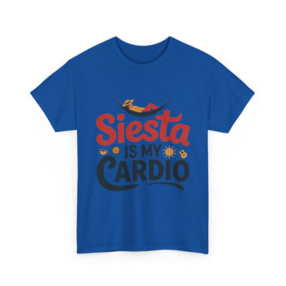 Siesta Is My Cardio Funny Mens T-Shirt Spain Humor Tee, Siesta Shirt, Siesta Culture Gift
