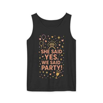 Bridal Party Tank Top, Bachelorette Party Tee, Bridesmaid Wedding Tee, Hen Party Tank, Bridal Shower,  Bridesmaids Gift