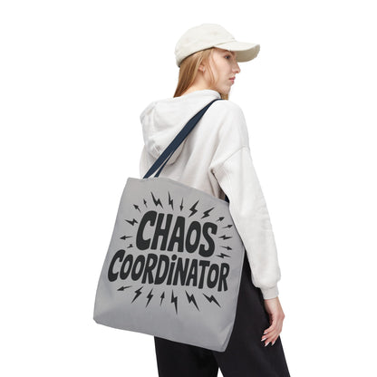 Chaos Coordinator Tote Bag, Fun Carryall for Busy Moms, Students, or Event Planners, Perfect Gift, Beach Weekender Bag,  Large Tote Bag