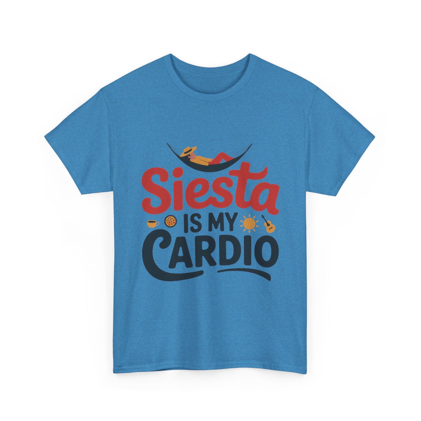 Siesta Is My Cardio Funny Mens T-Shirt Spain Humor Tee, Siesta Shirt, Siesta Culture Gift