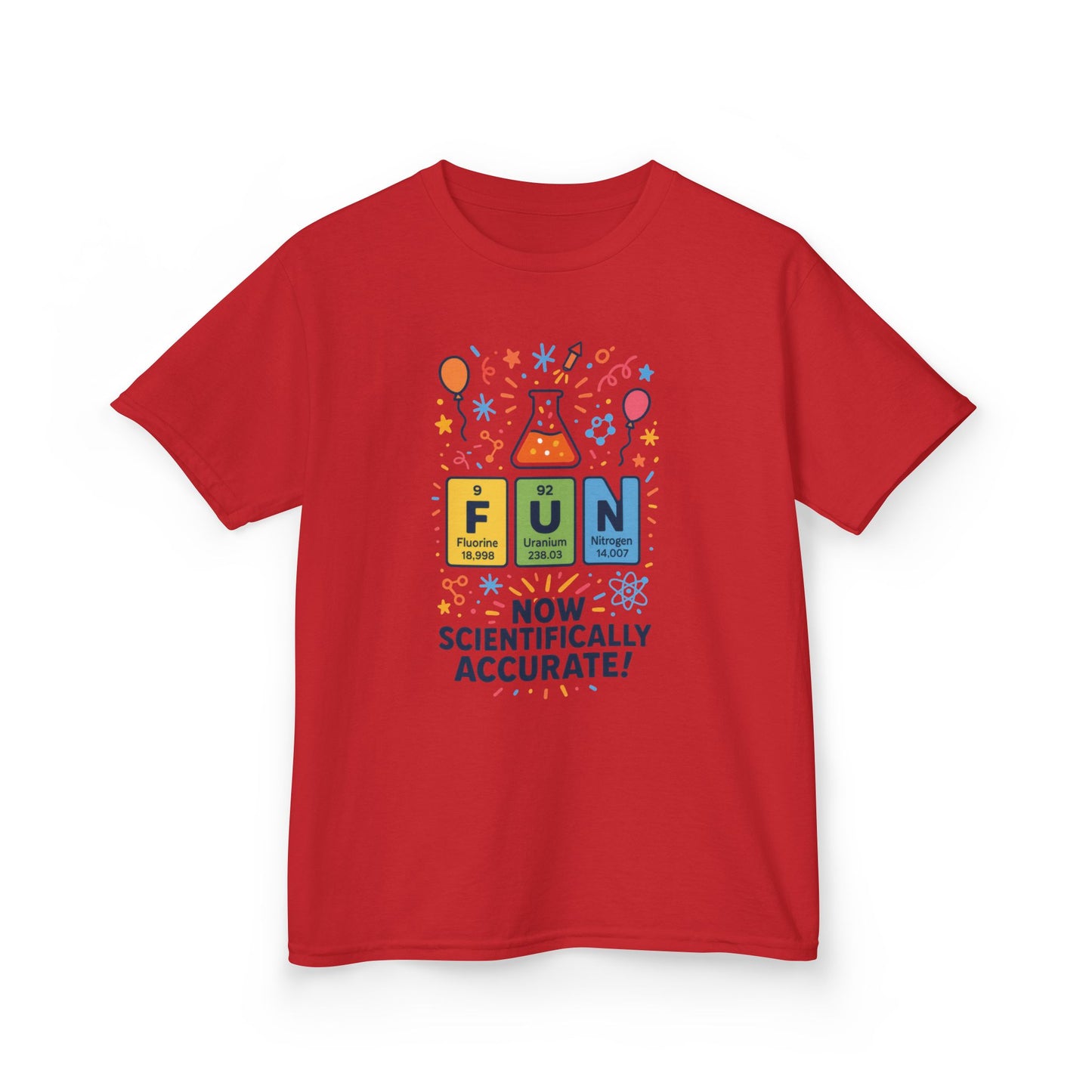 Fun Science Unisex Heavy Cotton Tee, Perfect for STEM Lovers, Gift for Science Teachers, Educational Shirt, Periodic Table Tee,Nerdy Shirt