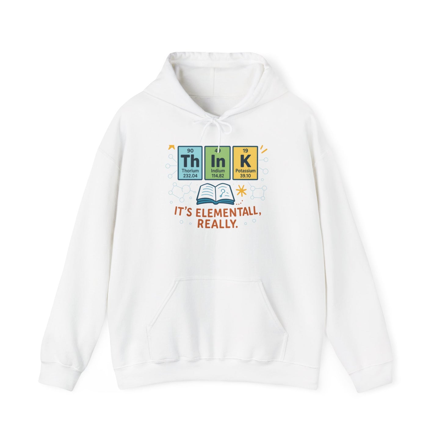 Science Hoodie for Men, Funny Nerd Hoodie, Element of Humor Sweatshirt, Science Lover Gift for Him, Chemistry Lover Gift