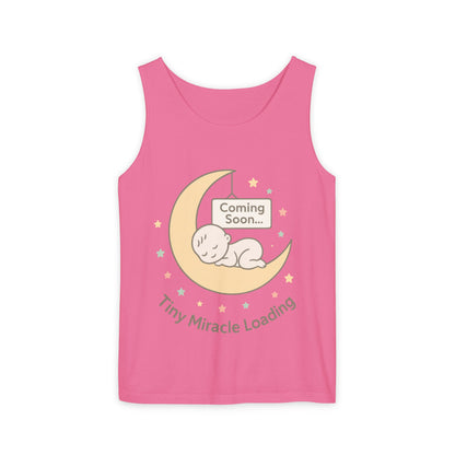 Maternity Tank Top, Coming Soon Pregnancy Announcement Top, Mom To Be Gift, Expecting Baby Reveal Tee, Baby Shower Top, Gender Reveal Top
