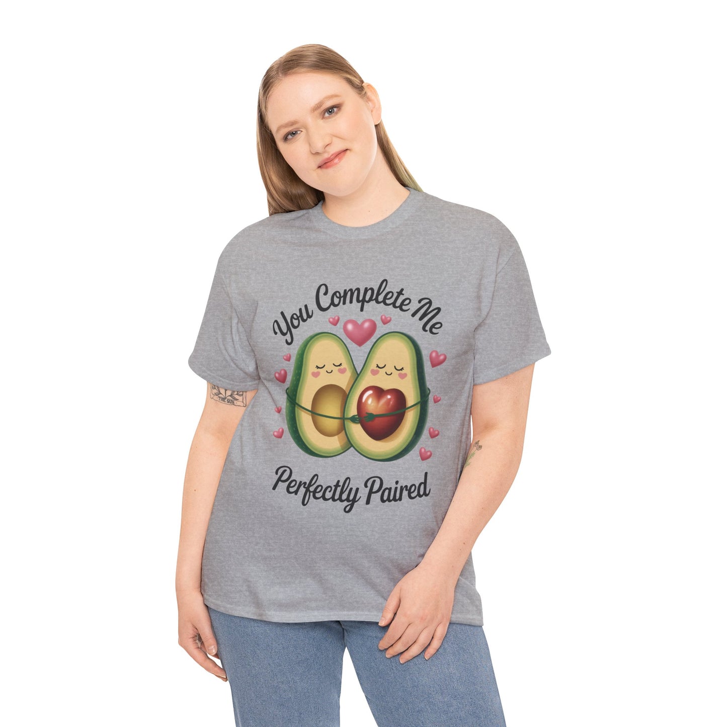 Cute Avocado Love Womens Tee, Perfect for Couples, Valentine's Day Gift, Relationship Shirt, Avocado Lover Apparel