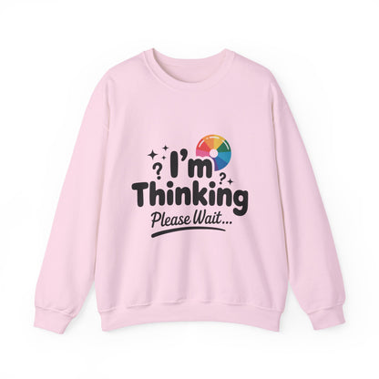 Playful Thinking Womens Sweatshirt, Thoughtful Gift, Geeky Gift for Introverts, Programmers, Designers, , Comfy Crewneck for Creative Minds