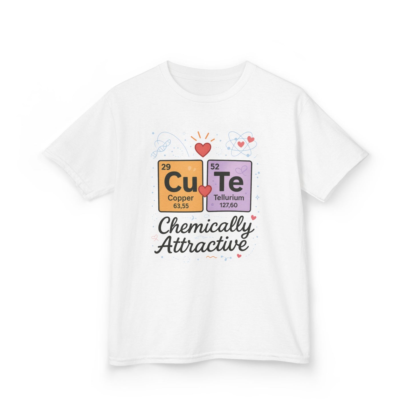 Cute Science Kids TeeT-Shirt, Periodic Table Tee, Funny Nerdy Gift for Young Girl, Cute Chemistry Young Girl T-Shirt, Classroom Wear