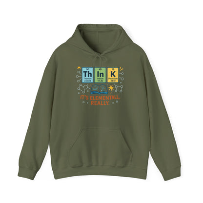 Science Hoodie for Men, Funny Nerd Hoodie, Element of Humor Sweatshirt, Science Lover Gift for Him, Chemistry Lover Gift