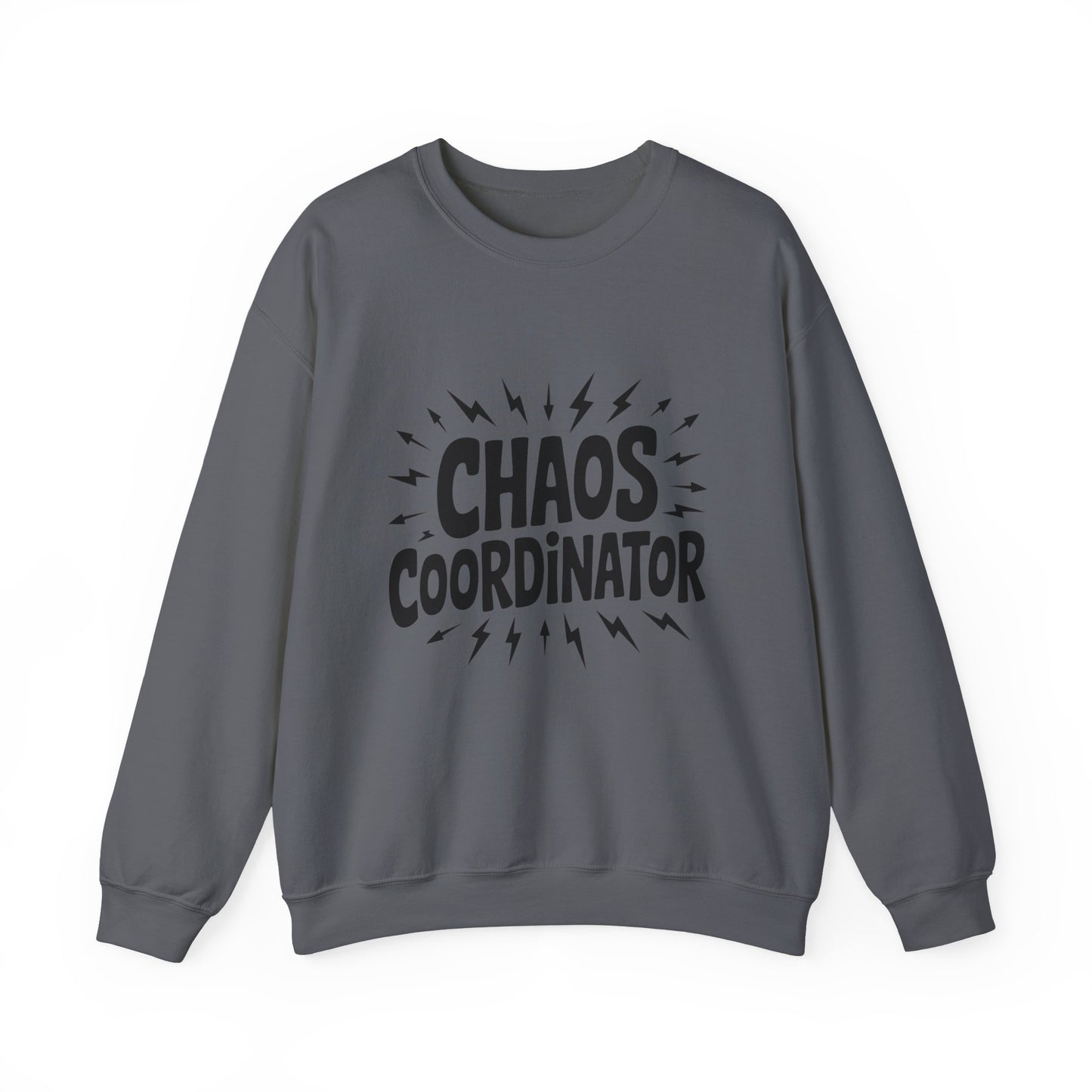 Chaos Coordinator Crewneck Men's Sweatshirt, Funny Gift for Men, Casual Wear, Unique Sweatshirt, Perfect for Everyday Style, Cozy Apparel