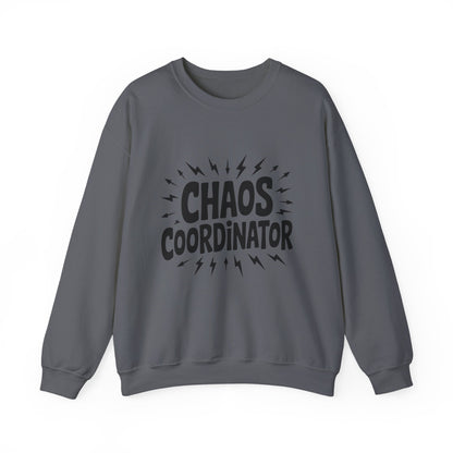Chaos Coordinator Crewneck Men's Sweatshirt, Funny Gift for Men, Casual Wear, Unique Sweatshirt, Perfect for Everyday Style, Cozy Apparel