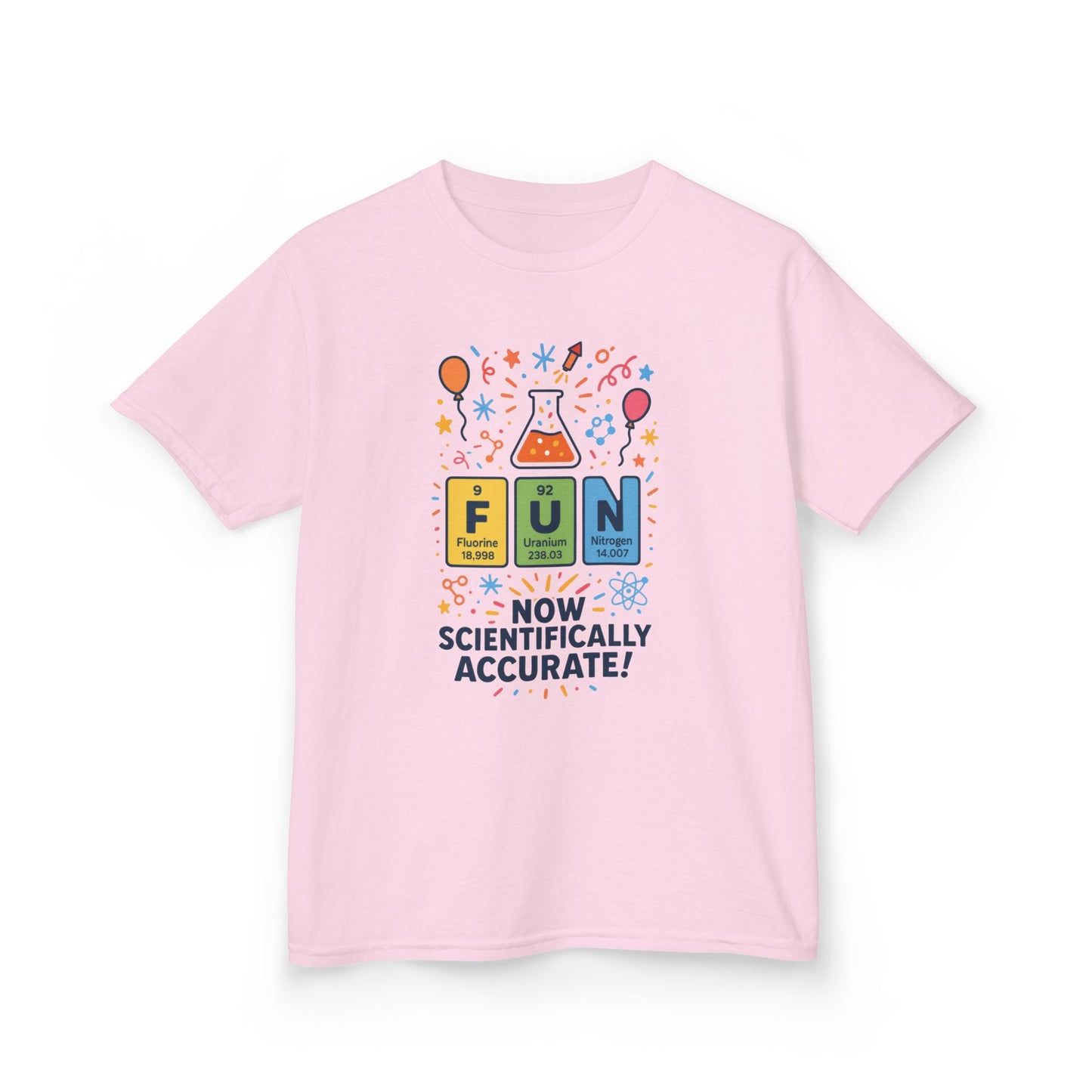 Fun Science Unisex Heavy Cotton Tee, Perfect for STEM Lovers, Gift for Science Teachers, Educational Shirt, Periodic Table Tee,Nerdy Shirt