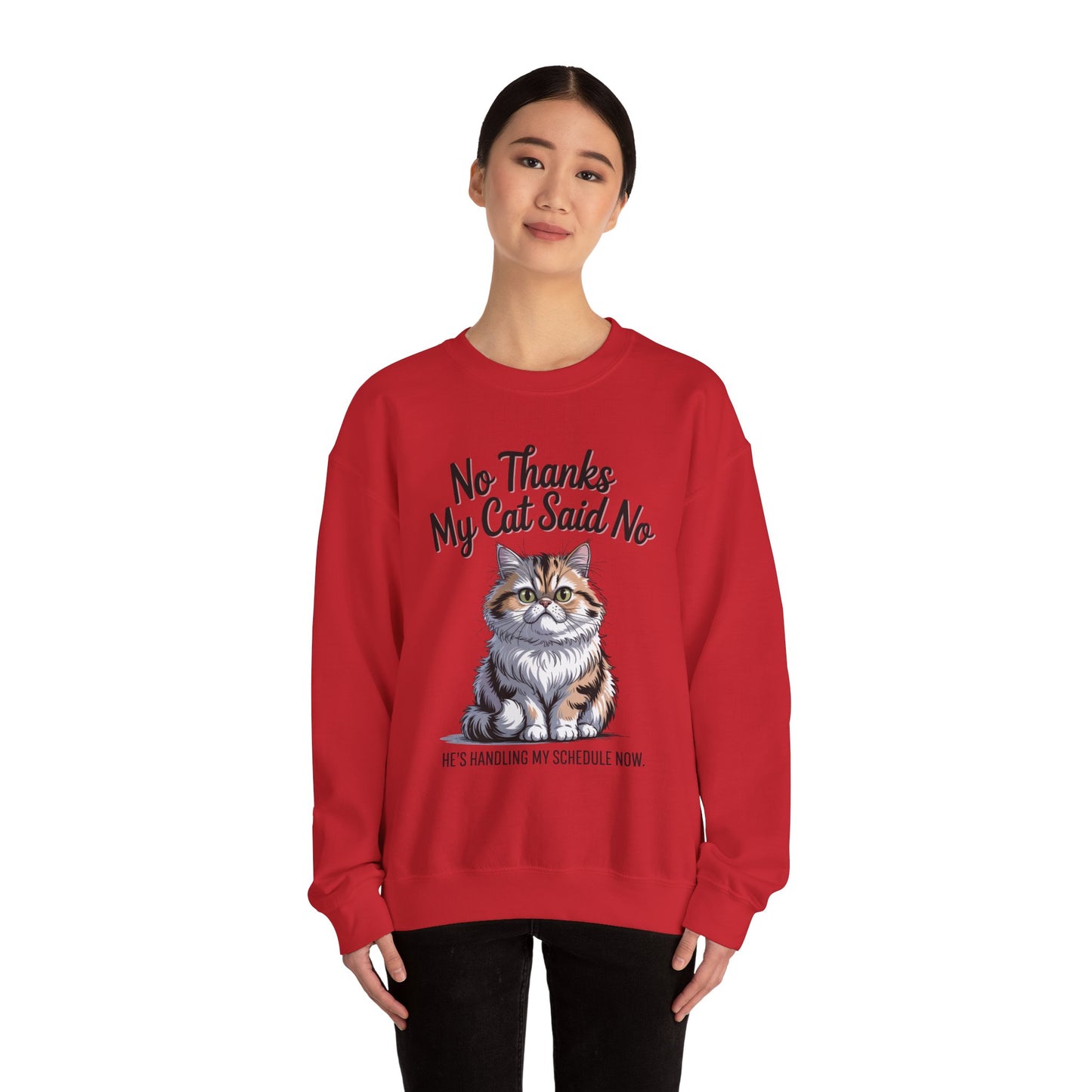 Funny Cat Crewneck Sweatshirt - Ideal Gift for Cat Lovers, Cozy Animal Sweater, Novelty Pet Lover Gift, Cute Cat-Themed Apparel, [...]