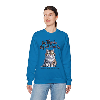 Funny Cat Crewneck Sweatshirt - Ideal Gift for Cat Lovers, Cozy Animal Sweater, Novelty Pet Lover Gift, Cute Cat-Themed Apparel, [...]