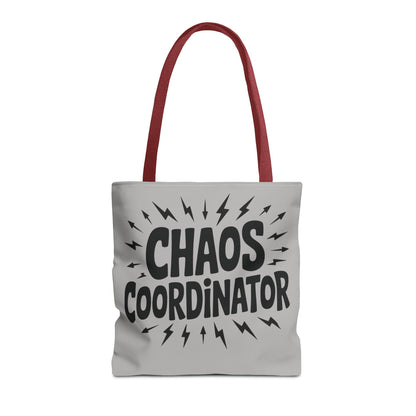 Chaos Coordinator Tote Bag, Fun Carryall for Busy Moms, Students, or Event Planners, Perfect Gift, Beach Weekender Bag,  Large Tote Bag