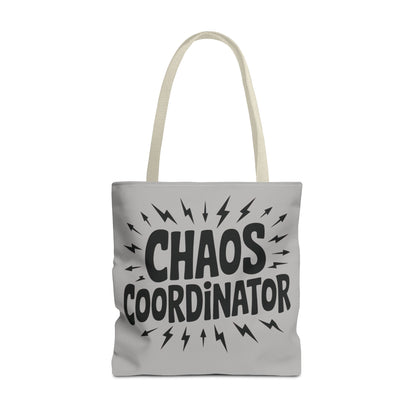 Chaos Coordinator Tote Bag, Fun Carryall for Busy Moms, Students, or Event Planners, Perfect Gift, Beach Weekender Bag,  Large Tote Bag