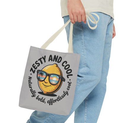 Zesty Lemon Tote Bag - Fun & Bold Carry-All for Everyday Use, Summer, Beach Days, Gifts, Eco-Friendly Shopping, Large Tote Bag