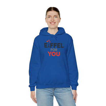 Womens Heavy Blend™ Hooded Sweatshirt, Eiffel For You Romantic Paris Womens Hoodie