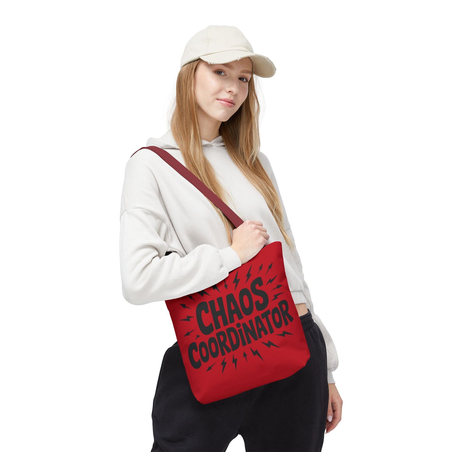 Chaos Coordinator Tote Bag, Fun Carryall for Busy Moms, Students, or Event Planners, Perfect Gift, Beach Weekender Bag,  Large Tote Bag