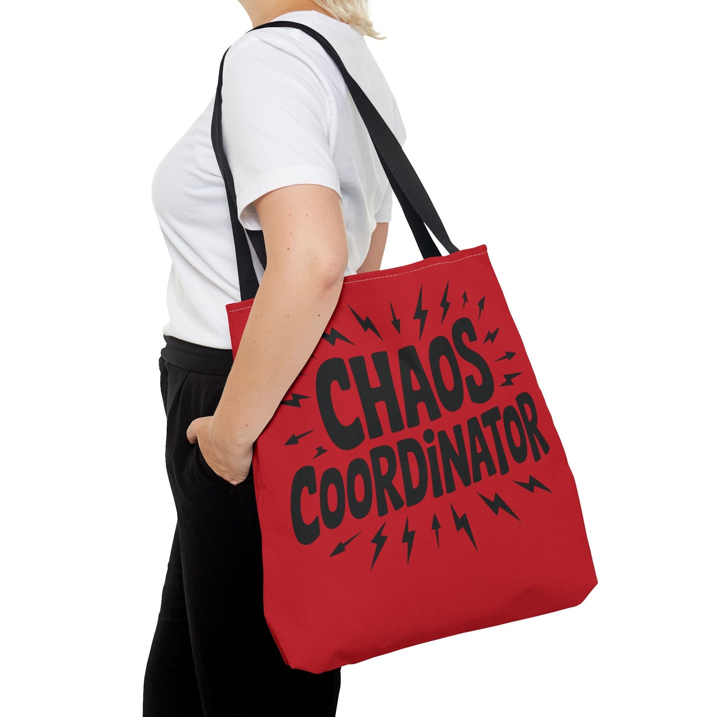Chaos Coordinator Tote Bag, Fun Carryall for Busy Moms, Students, or Event Planners, Perfect Gift, Beach Weekender Bag,  Large Tote Bag