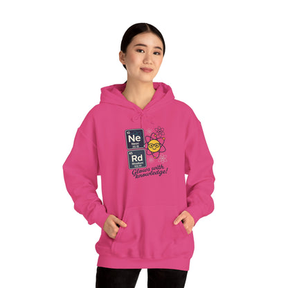 Nerd Hoodie for Women, Science Sweatshirt, Periodic Table Hoodie, STEM Gift for Her, Geek Gift, Science Lover Gift, College Student Clothing
