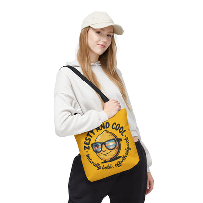 Zesty Lemon Tote Bag - Fun & Bold Carry-All for Everyday Use, Summer, Beach Days, Gifts, Eco-Friendly Shopping, Large Tote Bag