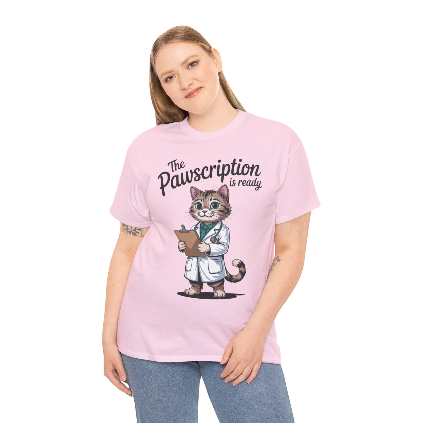 Funny Doctor Cat Tee, Unisex Tee, Veterinary Gift, Medical Student and Medical Workers Gift, Animal Doctor Graphic Tee, Cat Lover Apparel