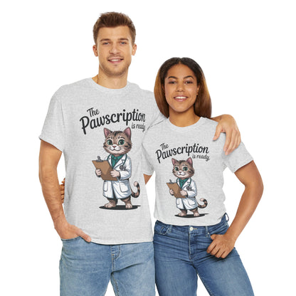 Funny Doctor Cat Tee, Unisex Tee, Veterinary Gift, Medical Student and Medical Workers Gift, Animal Doctor Graphic Tee, Cat Lover Apparel