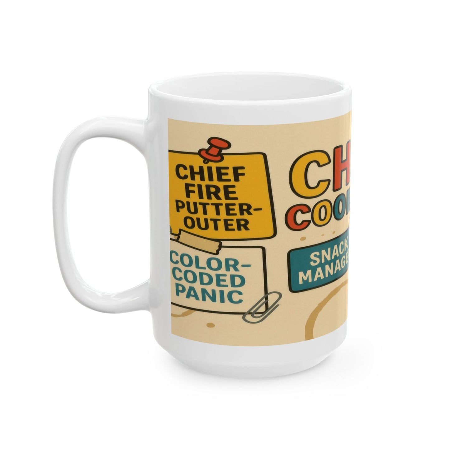 Chaos Coordinator Mug, Funny Coffee Cup for Office Workers, Perfectionists & Multitaskers, Office Humor, Coffee Lovers, Gift for Managers